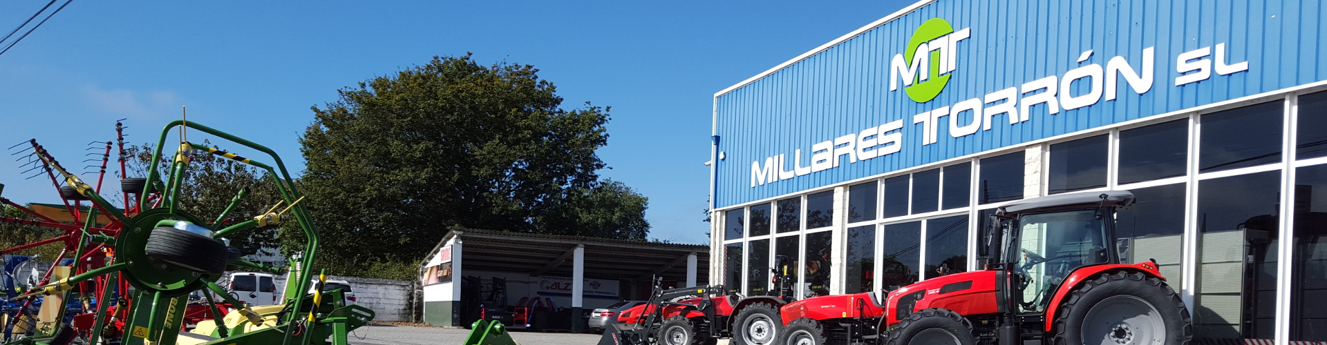 cabecera maquinaria agrícola millares torrón en Lugo Galicia