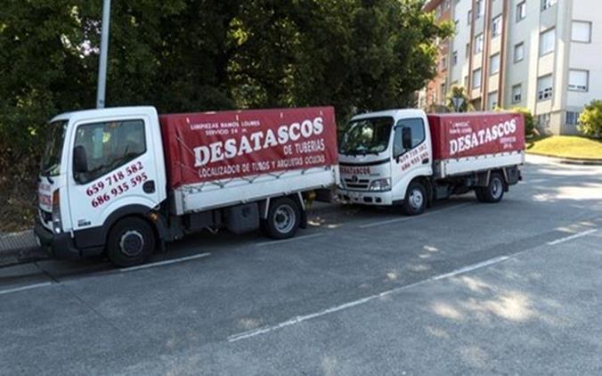 Camiones desatascos ramos lourés Trabajos Verticales en Lugo