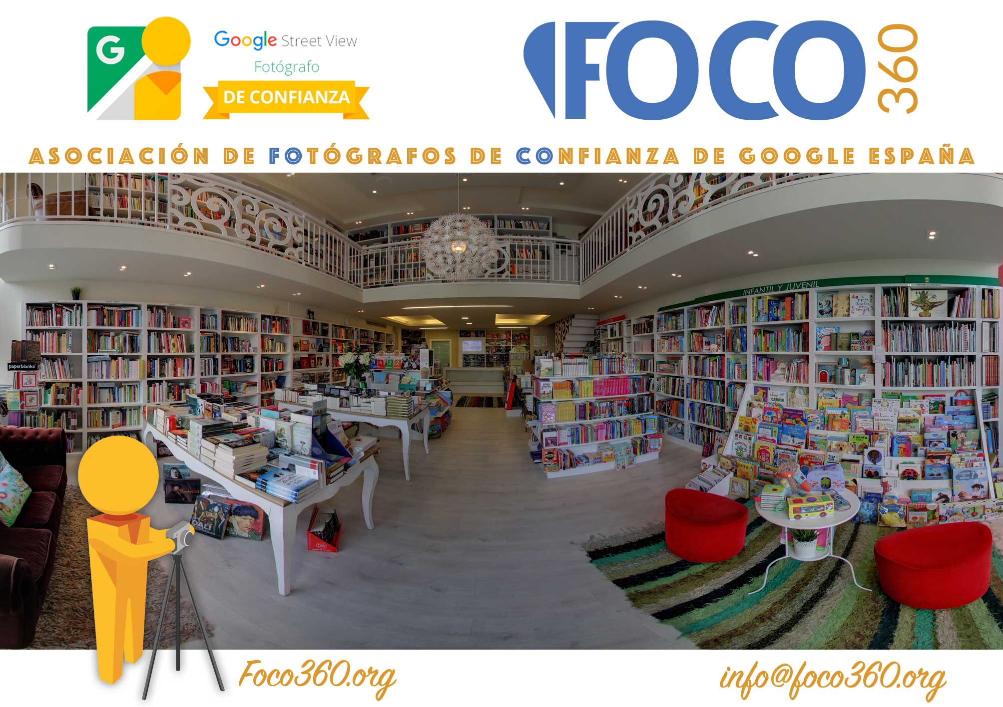 Asociacion de fotografos de google en españa Foco 360