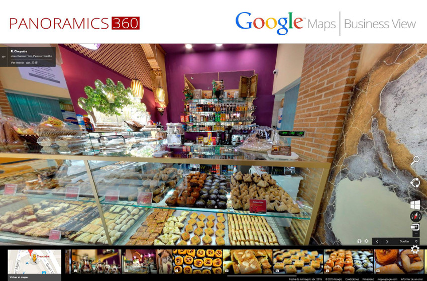 Panoramics 360 google maps Business View
