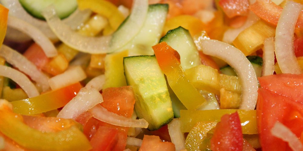 Diferentes formas de cortar verduras, frutas y hortalizas