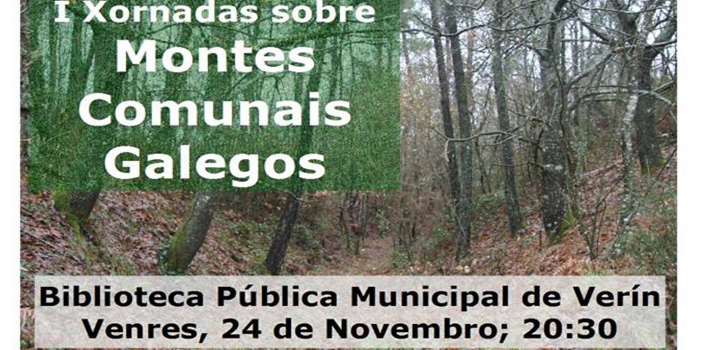 I Xornadas sobre Montes Comunais Galegos en Verín