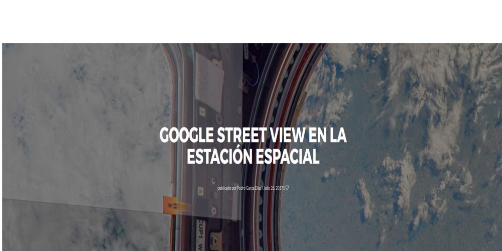 Google Street View en la Estación espacial