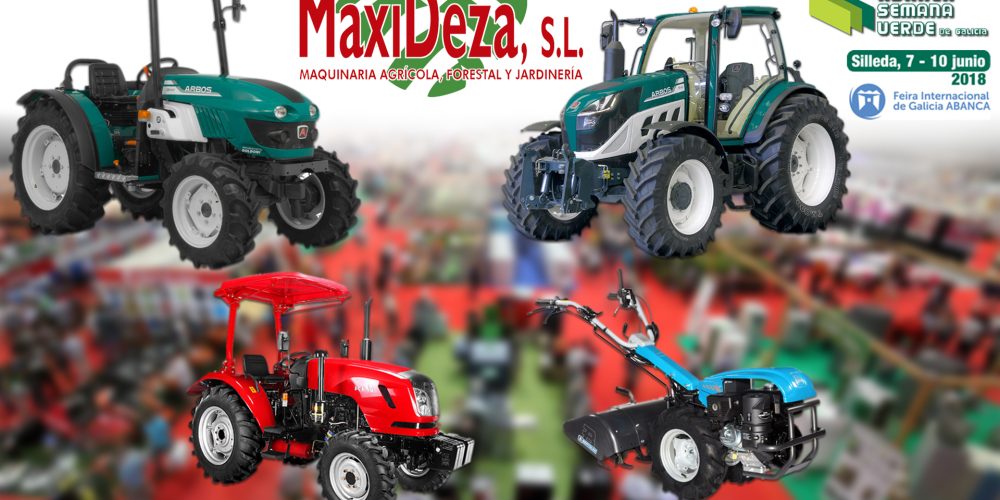 Maxideza participa en la feria Abanca Semana Verde de Silleda que se celebra del 7 al 10 de junio