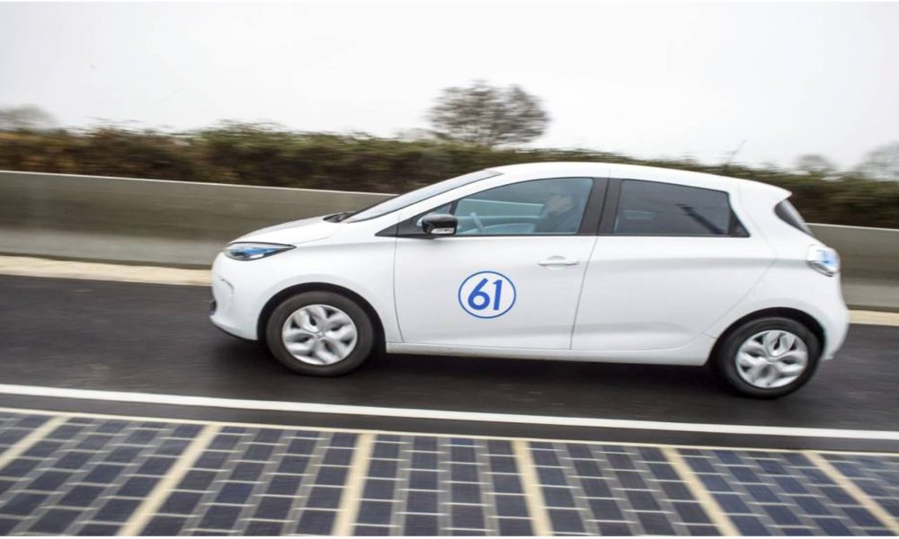 Francia tiene la primera carretera solar del mundo.1920