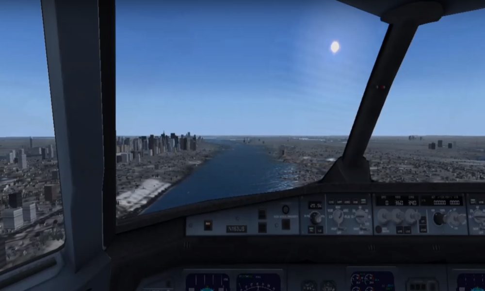 atencion el vuelo 1549 esta fuera de control