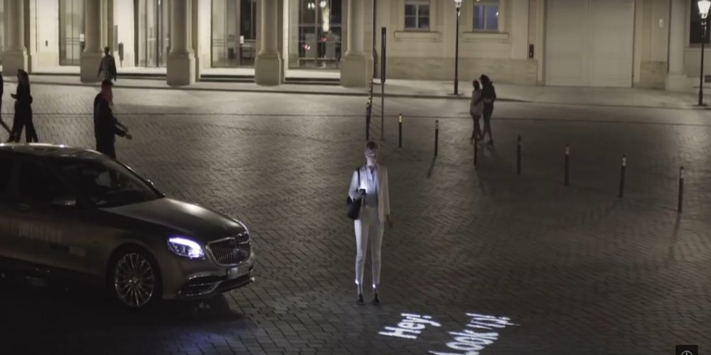 Los faros de los Mercedes llevan a la iluminación a otro nivel