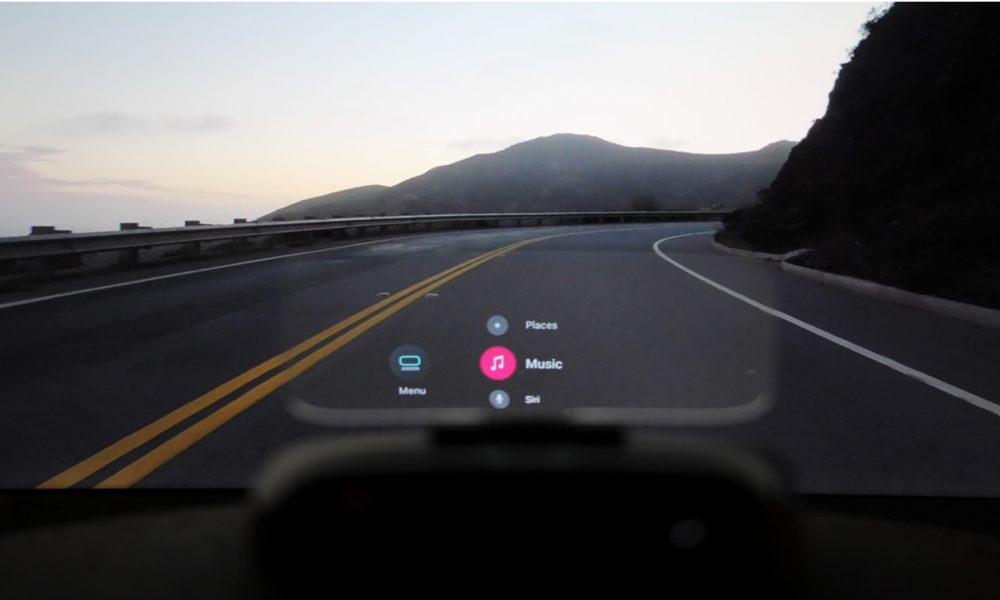 Sistema de pantalla Head-up display-HUD.1920