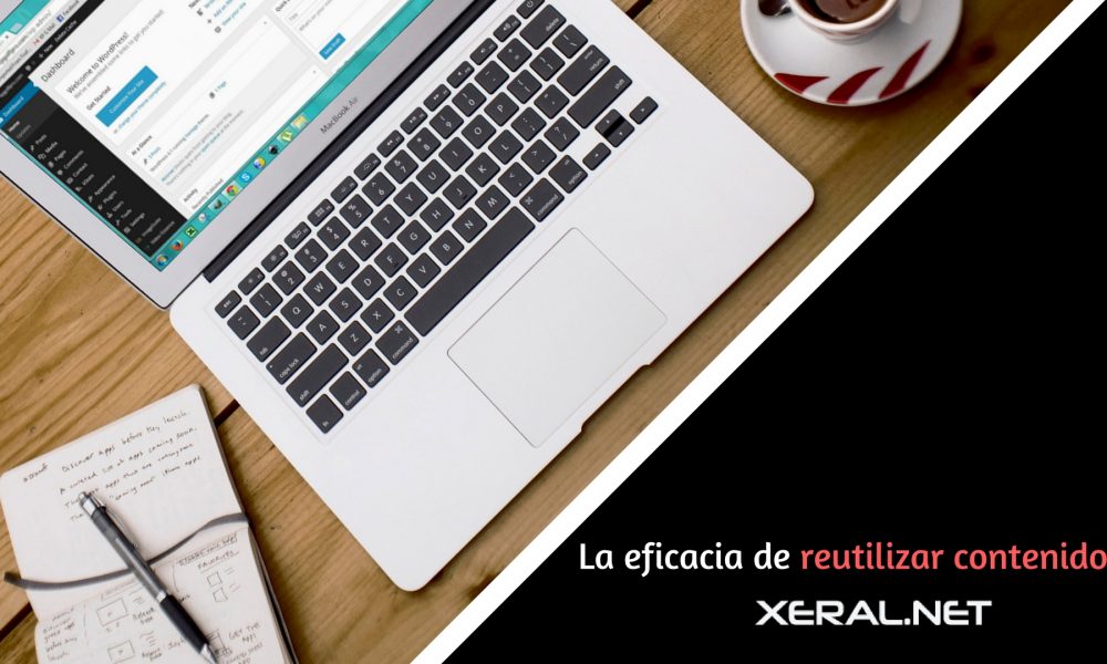 la eficacia de reutilizar contenidos
