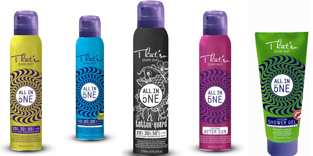 Novedosos protectores solares: That’so ALL IN ONE