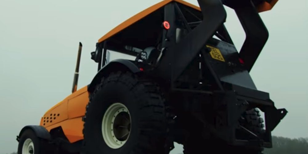 El tractor más rápido del mundo