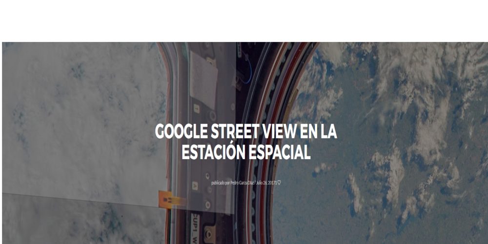 Google Street View en la Estación espacial