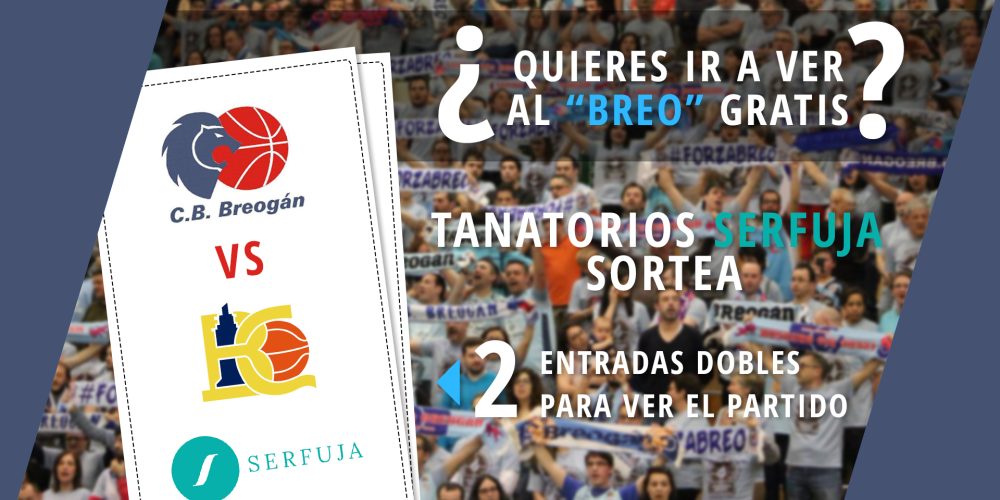 Sorteamos dos entradas dobles para ver el partido del Club Baloncesto Breogán contra Básquet Coruña