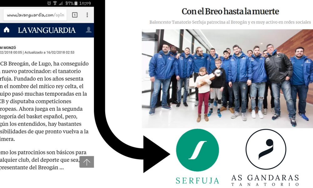 Y de repente surge un patrocinador diferente para el Breo