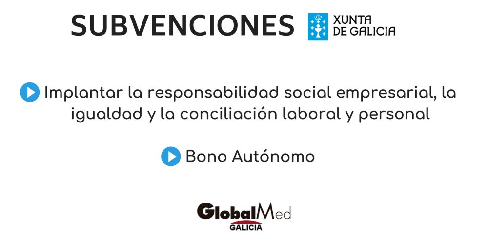 Ayudas de la Xunta para pymes y autónomos: RSE, igualdad, conciliación y competitividad