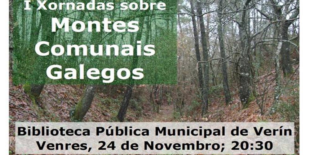 I Xornadas sobre Montes Comunais Galegos en Verín